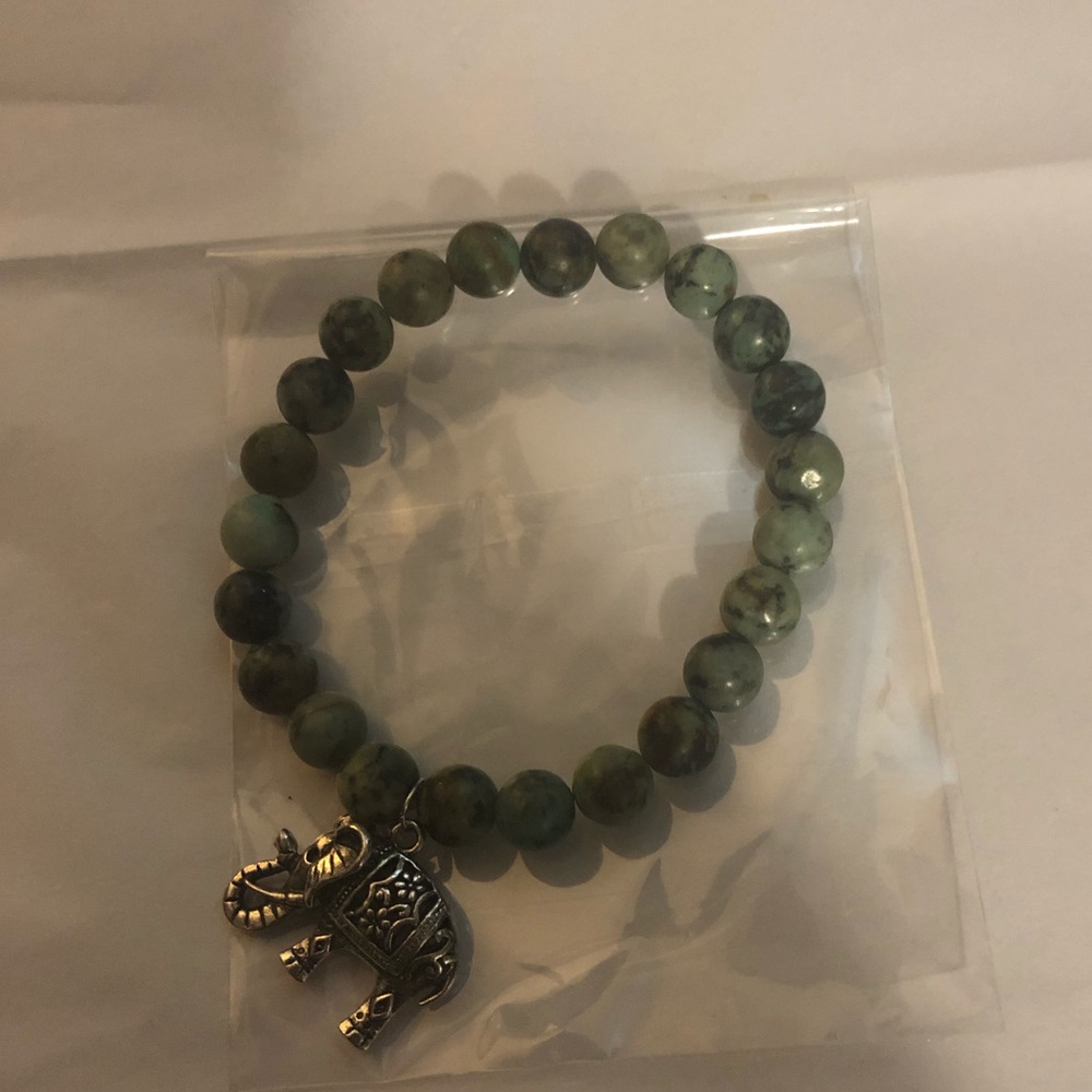Elephant Gemstone Bracelet
